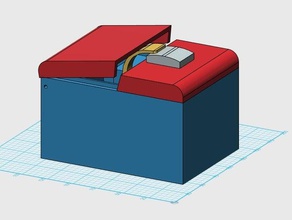 useless box electronics 3d print model - Mito3D