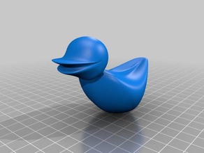 pato animais 3d print model - Mito3D