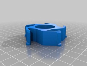 adaptador de bq pla cola hephestos 3d la impresora partes personalizado 3d print model - Mito3D