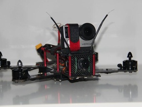 gopro angle de montage emax 250 quad les jouets jeux 3d print model - Mito3D