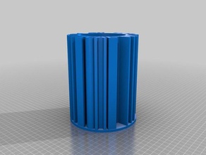 mein Leben politischen Bleistift-cup office angepasst 3d print model - Mito3D