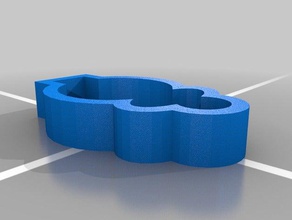 cookie cutter a forma 3d stampa 3d print model - Mito3D