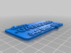 rick Schlüsselanhänger angepasst 3d print model - Mito3D