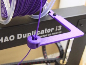 locker wanhao i3-filament-guide top-spool-Halter 3d Drucker - Zubehör 3d-Drucker filament-Halter duplicator i3 3d print model - Mito3D