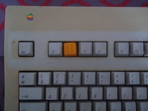 apple erweiterte Tastatur ii Tastenkappe - Ersatz Teile apple-Tastatur mechanische 3d print model - Mito3D