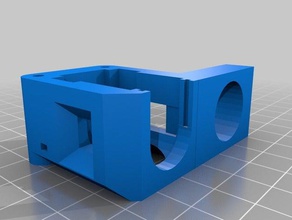 prusa i3 bowden extruder bracket inductive auto-level 3d printer parts 3d print model - Mito3D