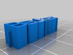 beuker organização personalizado 3d print model - Mito3D