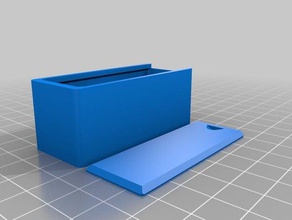boîte de 2 parties les conteneurs personnalisé 3d print model - Mito3D