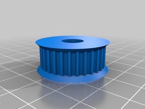 hdt 3mm 30t pulley profile 9 3d printer parts customized 3d print model - Mito3D