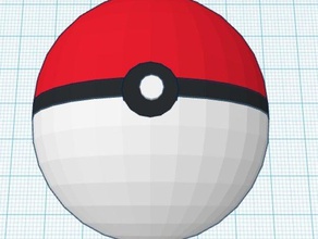 pokeball 3d drucken montieren pokemon 3d print model - Mito3D