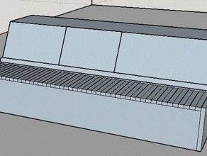 piano lesik musica 3d print model - Mito3D