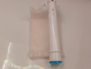 oralb brushes base bathroom oral-b toothbrush holder 3d print model - Mito3D