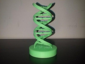 dna-helix Biologie double helix 3d print model - Mito3D