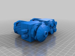 tie bomber construção bloks aka lego brinquedos jogos 3d print model - Mito3D
