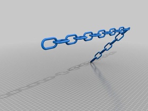 round steel chain mechanical toys 3d print model - Mito3D