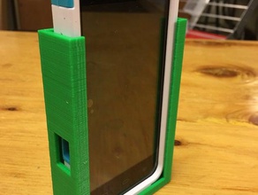 zte phone mount tetrix cadre la robotique 3d print model - Mito3D