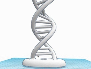 dna helix stamp biology 3d print model - Mito3D