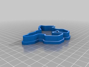 Hund cookie cutter 3d drucken 3d print model - Mito3D