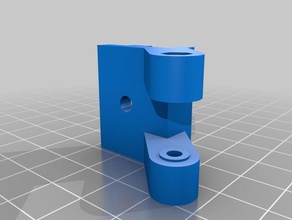reinforced foldarap y-idler 3d printer parts 3d print model - Mito3D