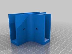 shelfie bricolage paramétrique de rangement designer l'organisation personnalisé 3d print model - Mito3D
