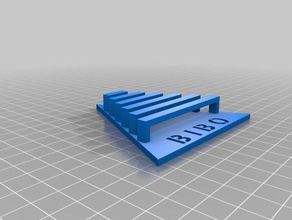 bibo köprü 10 60 mm test 3d baskı 3d print model - Mito3D