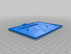 bb 2d sanat özelleştirilmiş 3d print model - Mito3D