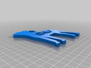oreo Anahtarlık özelleştirilmiş 3d print model - Mito3D
