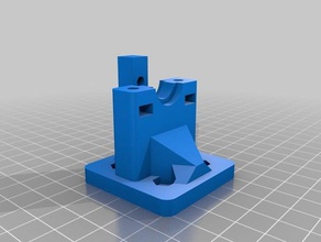 e3d bowden carriage mount printer parts 3d print model - Mito3D
