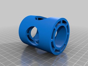 spool adapter rev 20 3d printer accessories filament-spool filament holder 3d print model - Mito3D