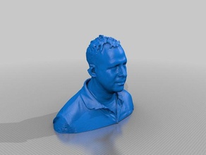 chuck juste sculptures 3d print model - Mito3D