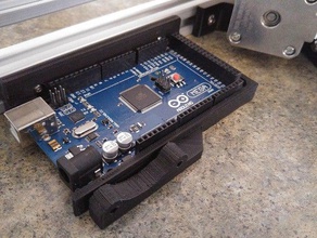 arduino ramps montieren Sie fan 2020open Strahl 3d Drucker Teile 2020 extrusion 3d-drucken 40mm Lüfter board Halterung mount folgertech kossel Rampen 14 3d print model - Mito3D