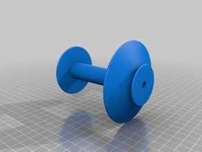 cpw kanadischen Produktion-Rad, Spule Teile 3d print model - Mito3D