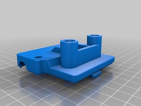flashforge soñador carro placa de la cubierta ptfe sockets 3d impresora partes 3d print model - Mito3D