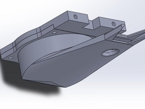 50mm enfriador de geeetech prusa i3 perno mk8 extrusor 3d la impresora accesorios 3d print model - Mito3D
