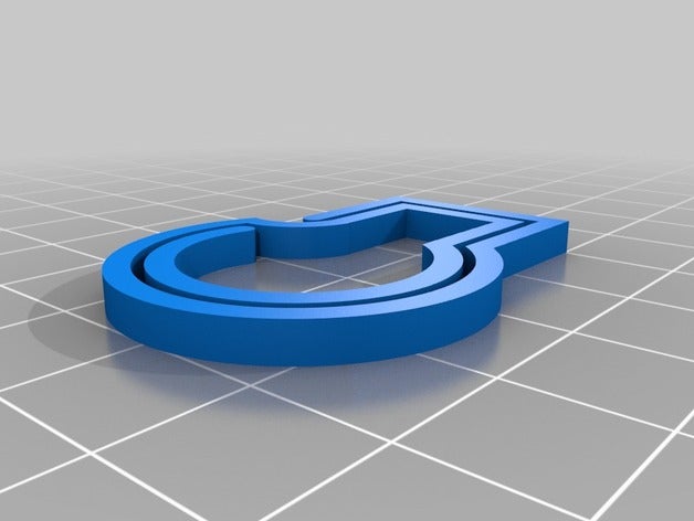 keychain porte-clés clip 3D print model - Mito3D