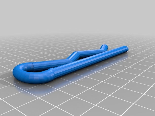 body clip rough 3d printing 3D print model - Mito3D