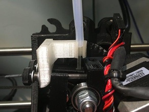 lulzbot filament tube holder remix 3d printer parts taz 5 3d print model - Mito3D