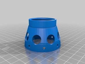 cap-Adapter, flip-top-cap-Schraube-Glas-Flasche Container 3d print model - Mito3D