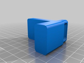 minha personalizado simples, batente de porta pitada guarda família 3d print model - Mito3D