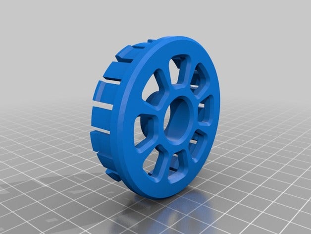 spool redutor de 57mm ajuste prusa i3 titular 3d a impressora os acessórios filamento adapte adaptador hub espaçador 3D print model - Mito3D