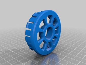 spool redutor de 57mm ajuste prusa i3 titular 3d a impressora os acessórios filamento adapte adaptador hub espaçador 3d print model - Mito3D