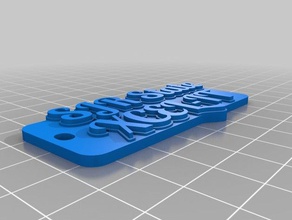 xcel-es keychain2 llaveros personalizado 3d print model - Mito3D