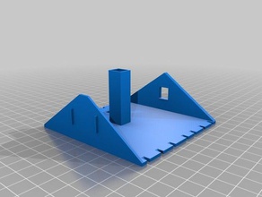 forja enana de la ciudad, con techo teja los juguetes juegos openforge 3d print model - Mito3D