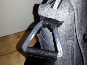 ikea bag buckle replacement parts 3d print model - Mito3D