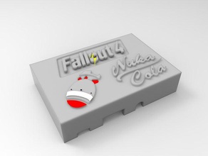 raspberry pi fallout style computer 4 mini nuke nuka cola case 3d print model - Mito3D