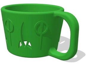 Kaffee-Becher-Halter hand tools 3d print model - Mito3D