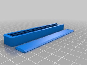diodo emissor de caixa recipientes personalizado 3d print model - Mito3D