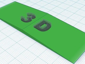 objeto scrapper 3d a impressora acessórios 3d print model - Mito3D