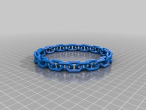 chain necklace other customized 3d print model - Mito3D