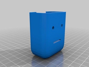 roku remoto suporte de parede do agregado familiar tv 3d print model - Mito3D